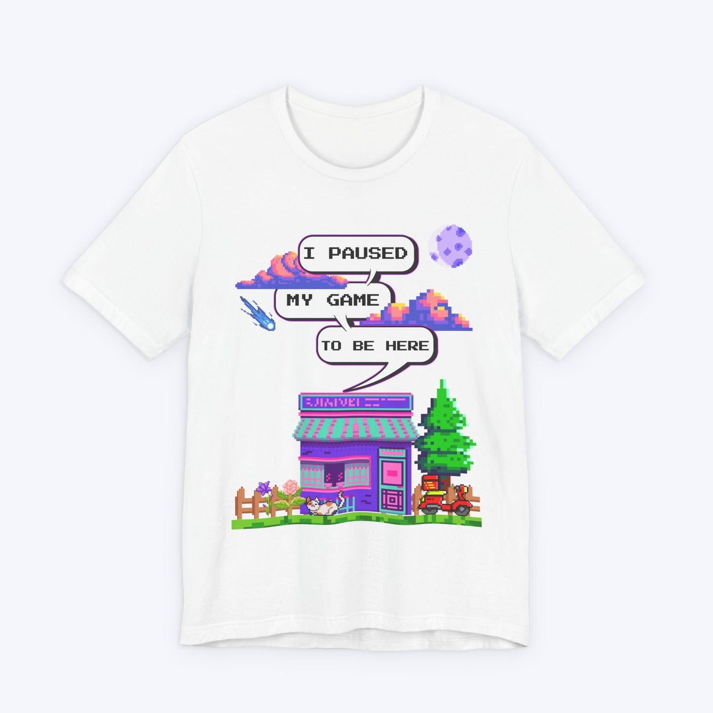 T-Shirt White / S I Miss My Pixel World T-shirt