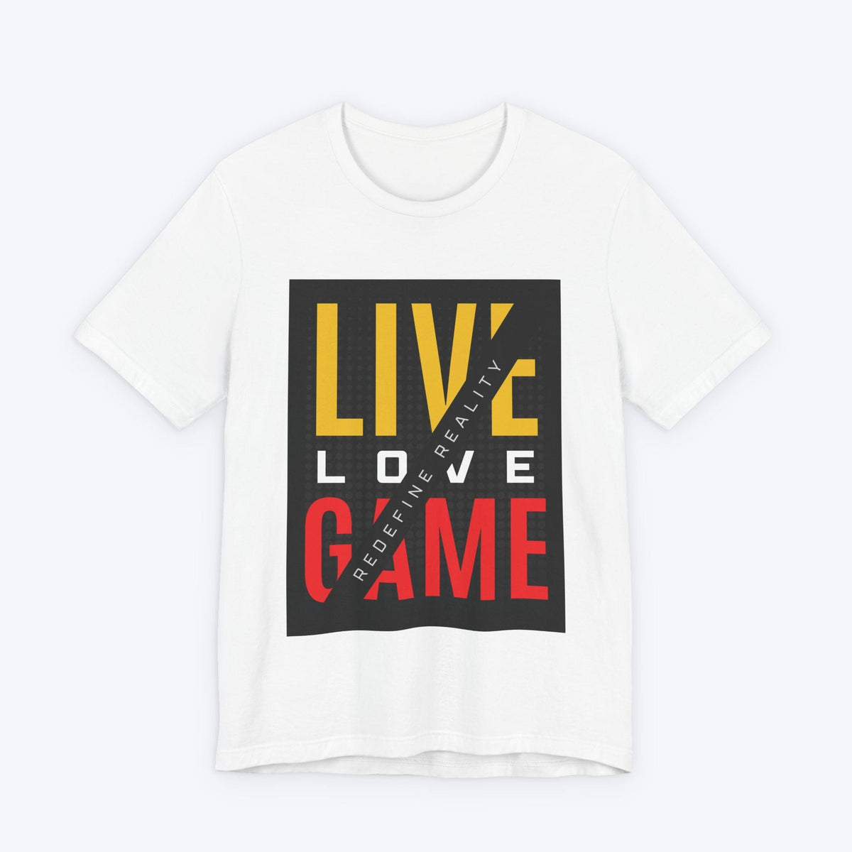 T-Shirt White / S Live, Love, Game T-shirt
