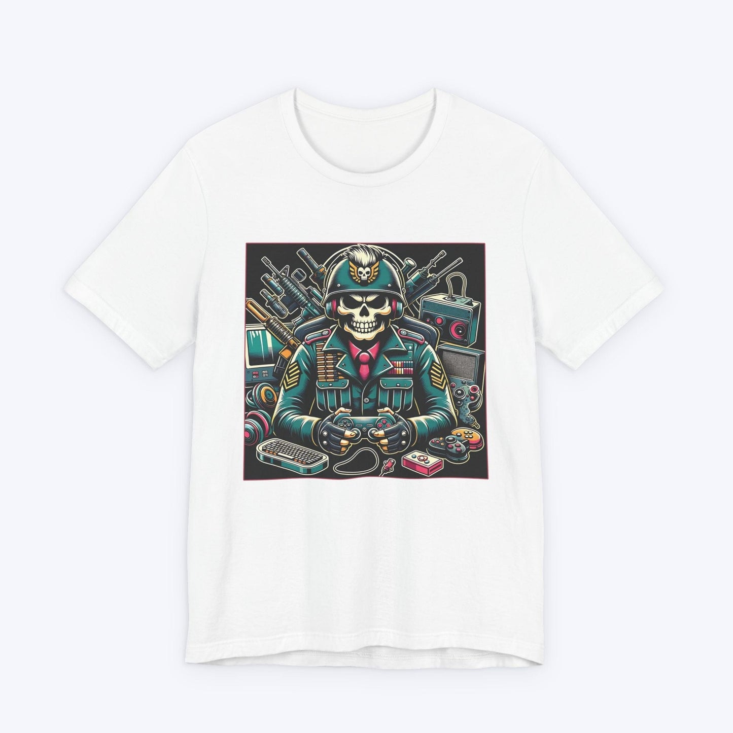 T-Shirt White / S Mercenary on Acid Gamer T-shirt