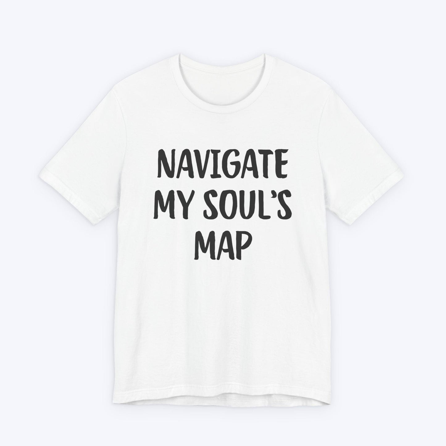 T-Shirt White / S Navigate My Soul's Map T-shirt