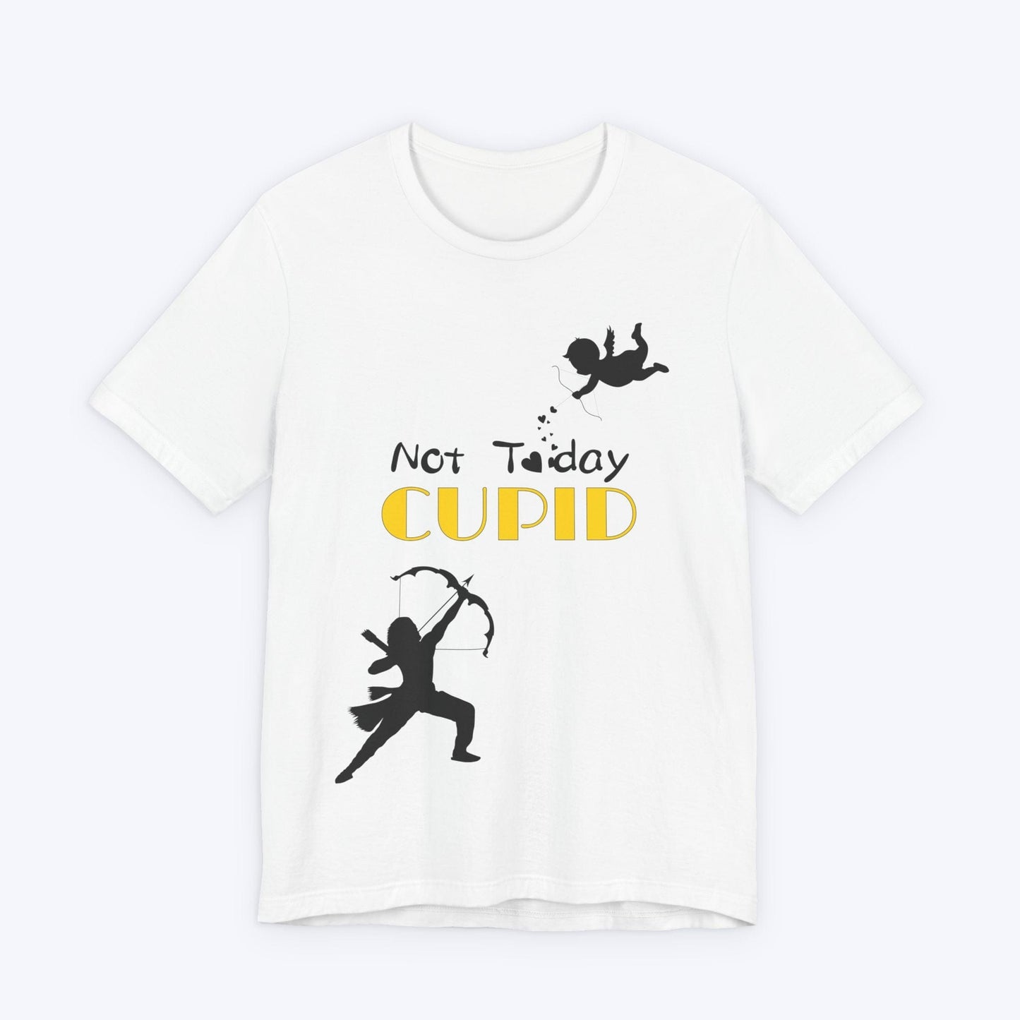 T-Shirt White / S Not Today Cupid T-shirt