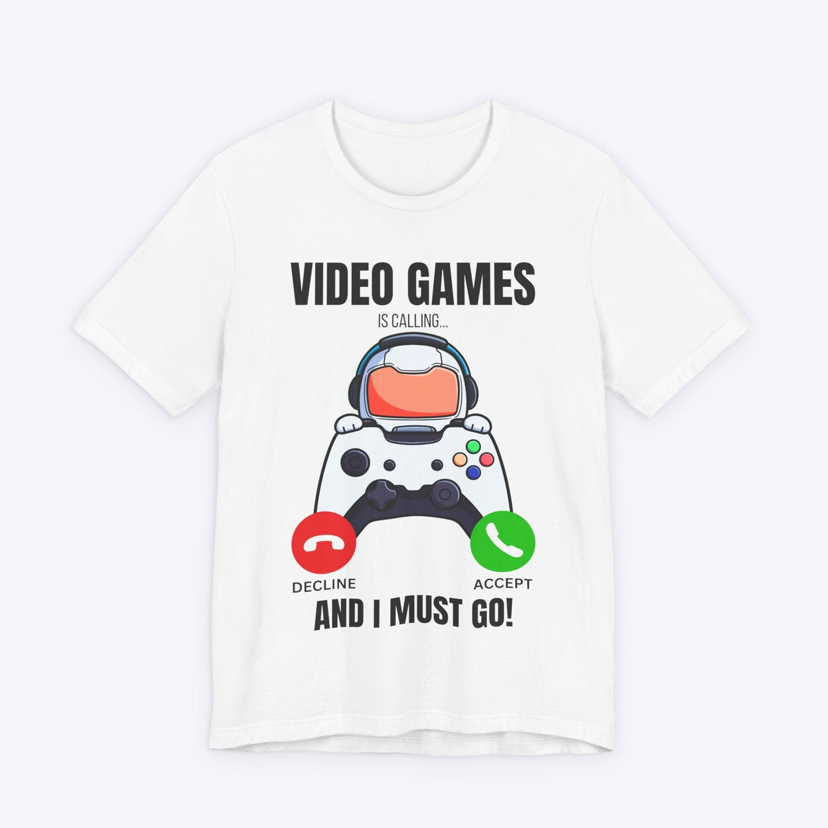T-Shirt White / S Pick Up the Controller T-shirt