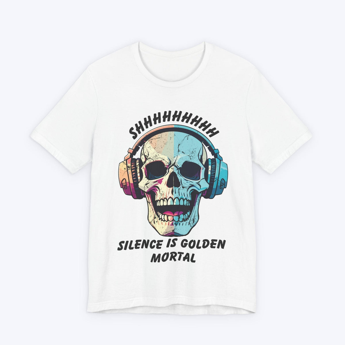 T-Shirt White / S Silence is Golden T-shirt