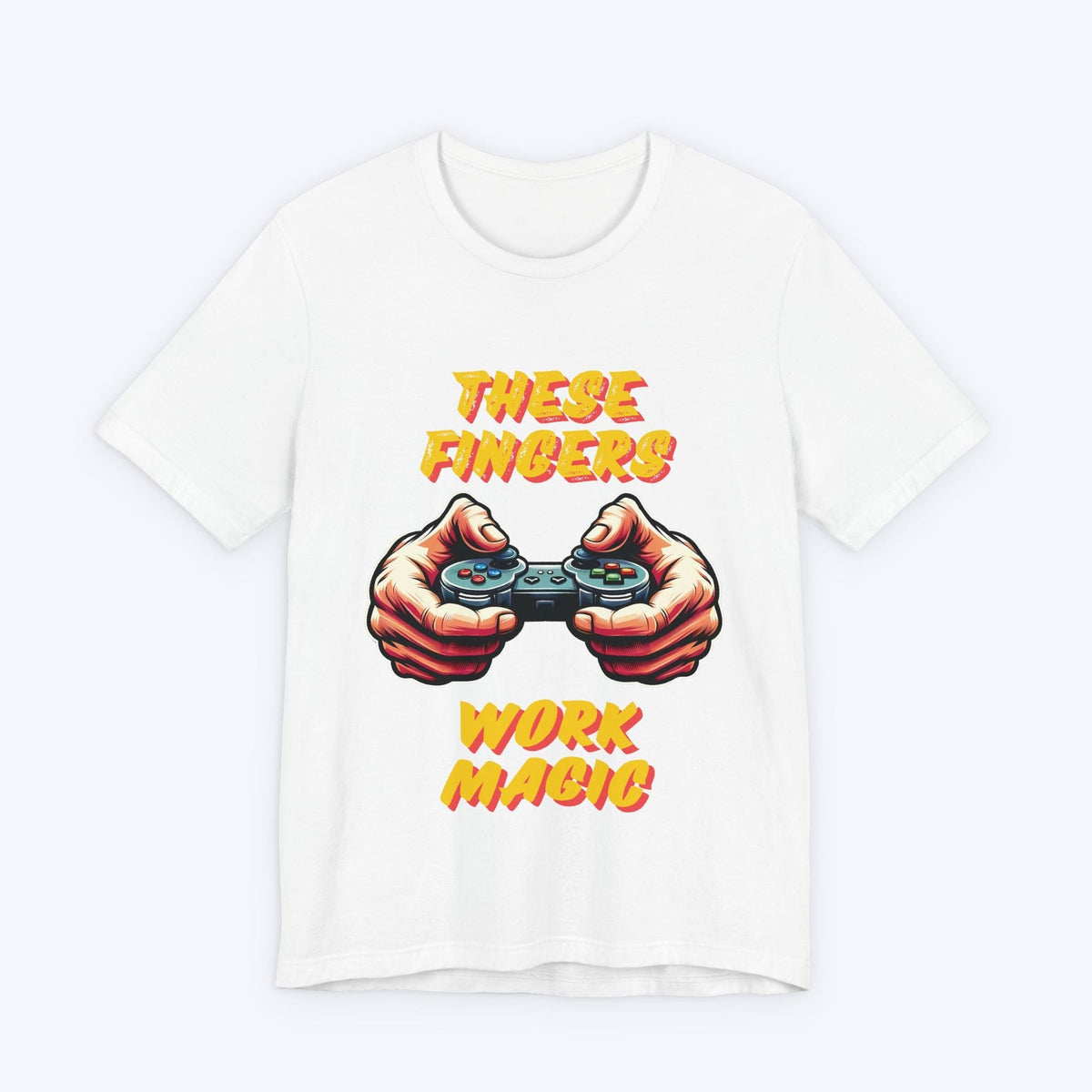 T-Shirt White / S These Fingers Work Magic T-shirt