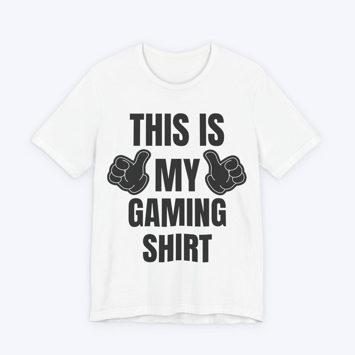 T-Shirt White / S Thumbs Up To Gaming T-shirt