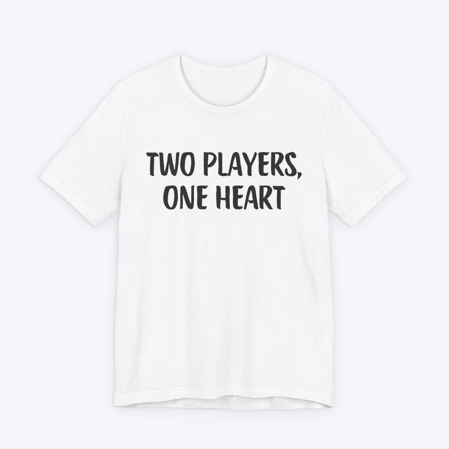 T-Shirt White / S Two Players, One Heart T-shirt
